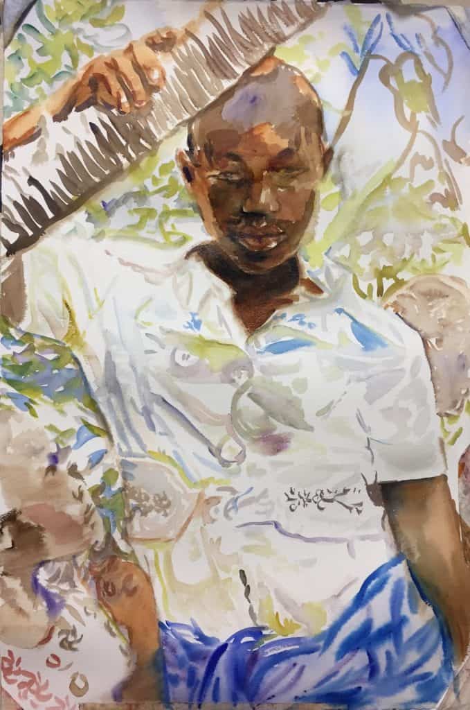 Young Woman in The Honey Cooperative - Rwanda, 2021