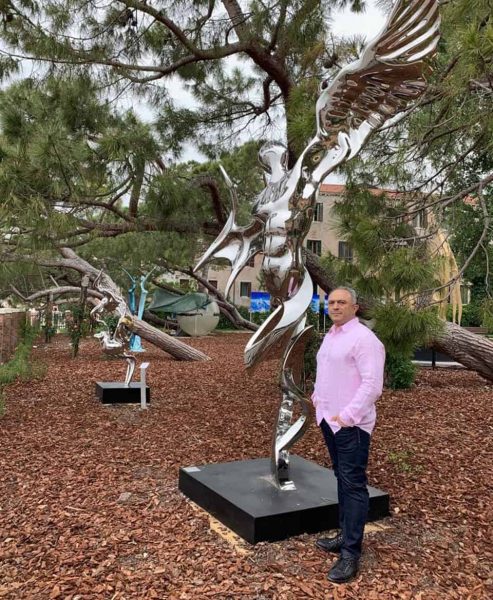 Masoud Akhavanjam Portrait - Janet Rady Fine Art