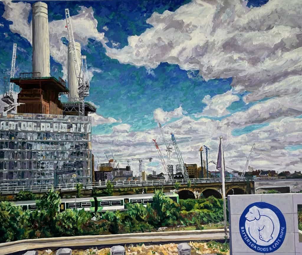 Battersea Power Station Vista, ca. 2021