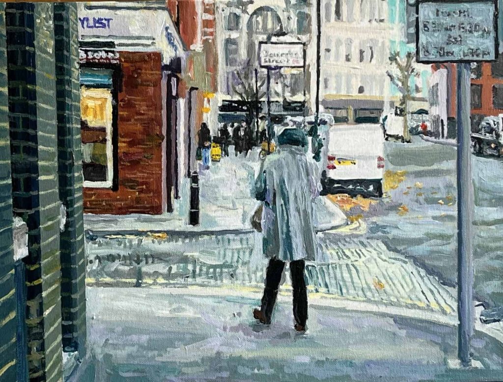 Calvert Avenue 2 with Grey Coat, ca. 2021