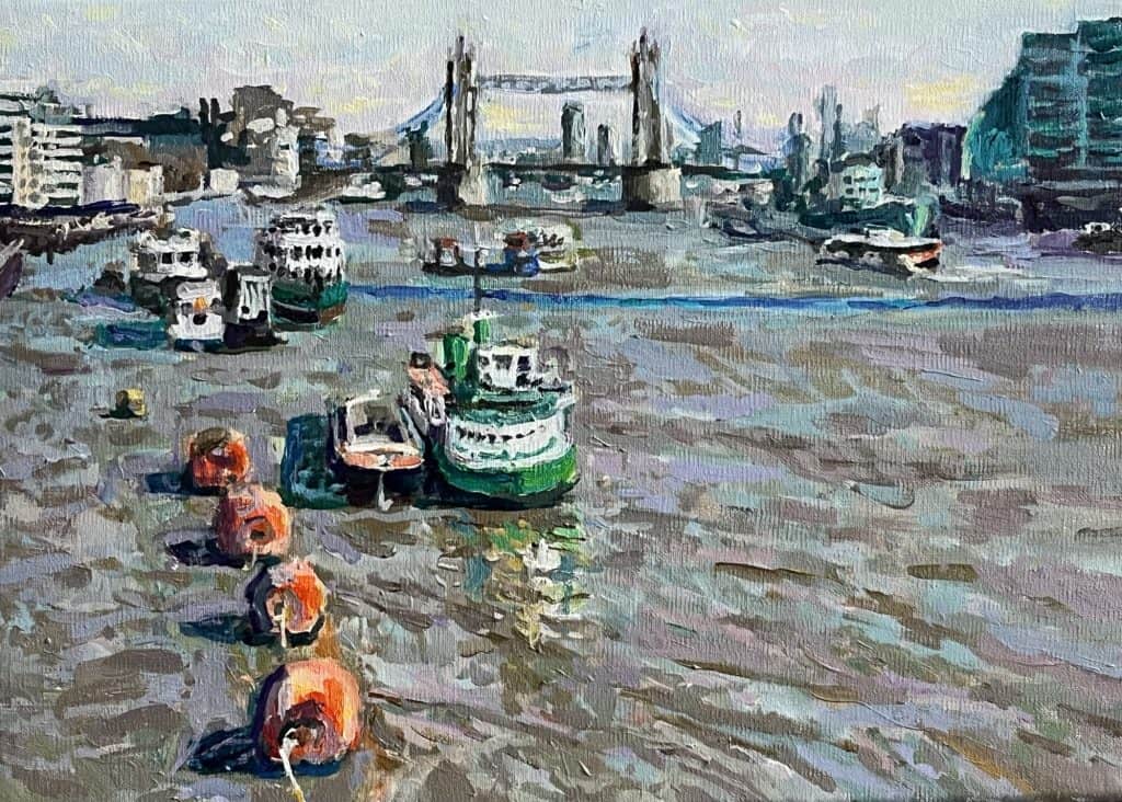 Orange Buoys, ca. 2021