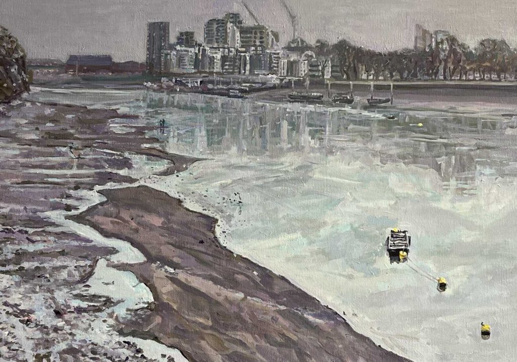 Tideway View from Putney, ca. 2021