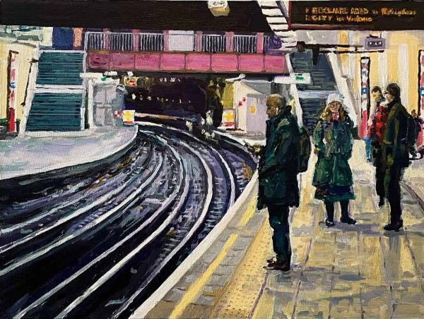 Tube Station Platform, ca. 2021