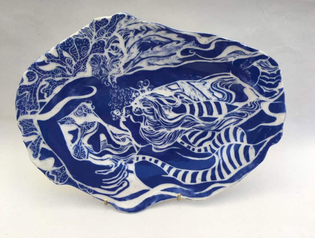 Ilse Black, Rebecca Noticed that Darrel was Changing, 2021, Janet Rady Fine Art