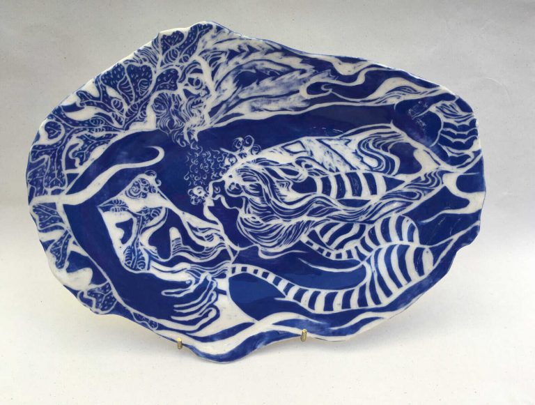 Ilse Black, Rebecca Noticed that Darrel was Changing, 2021, Janet Rady Fine Art