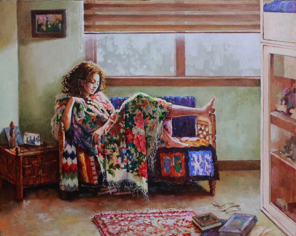 Parvaneh Razaghi, Untitled 2021 54-57 Janet Rady Fine Art