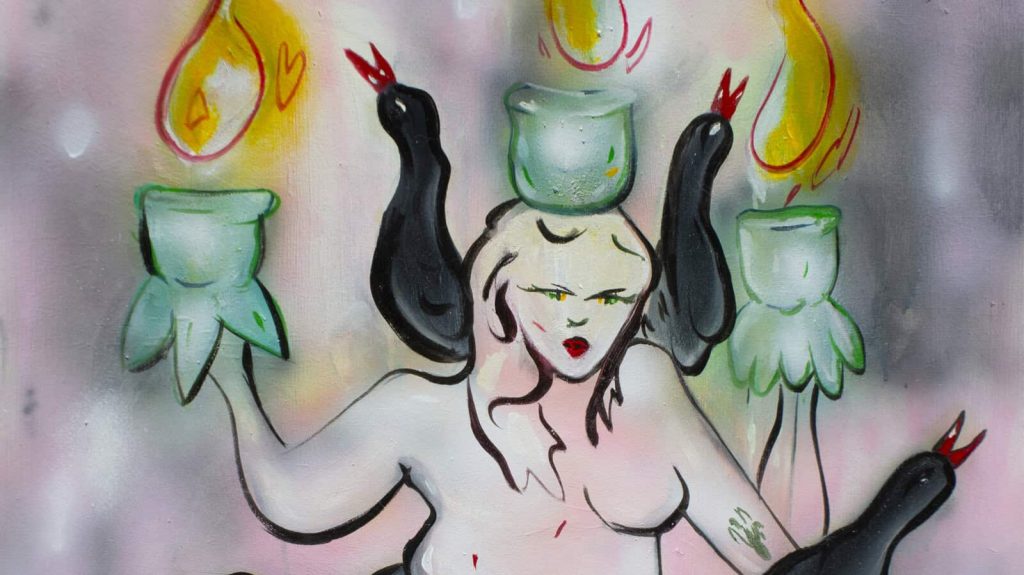 Shaqayeq Ahmadian, Like Water I Always Find My Way - Banner