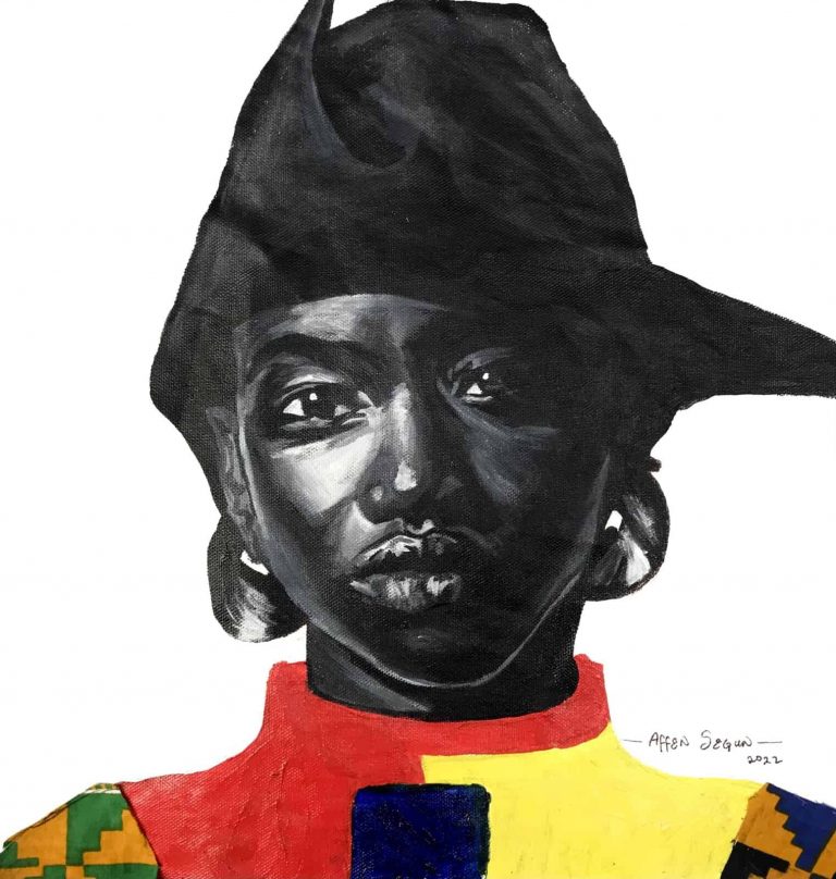 Affen Segun, Joy Is Beautiful, 2022 Janet Rady Fine Art