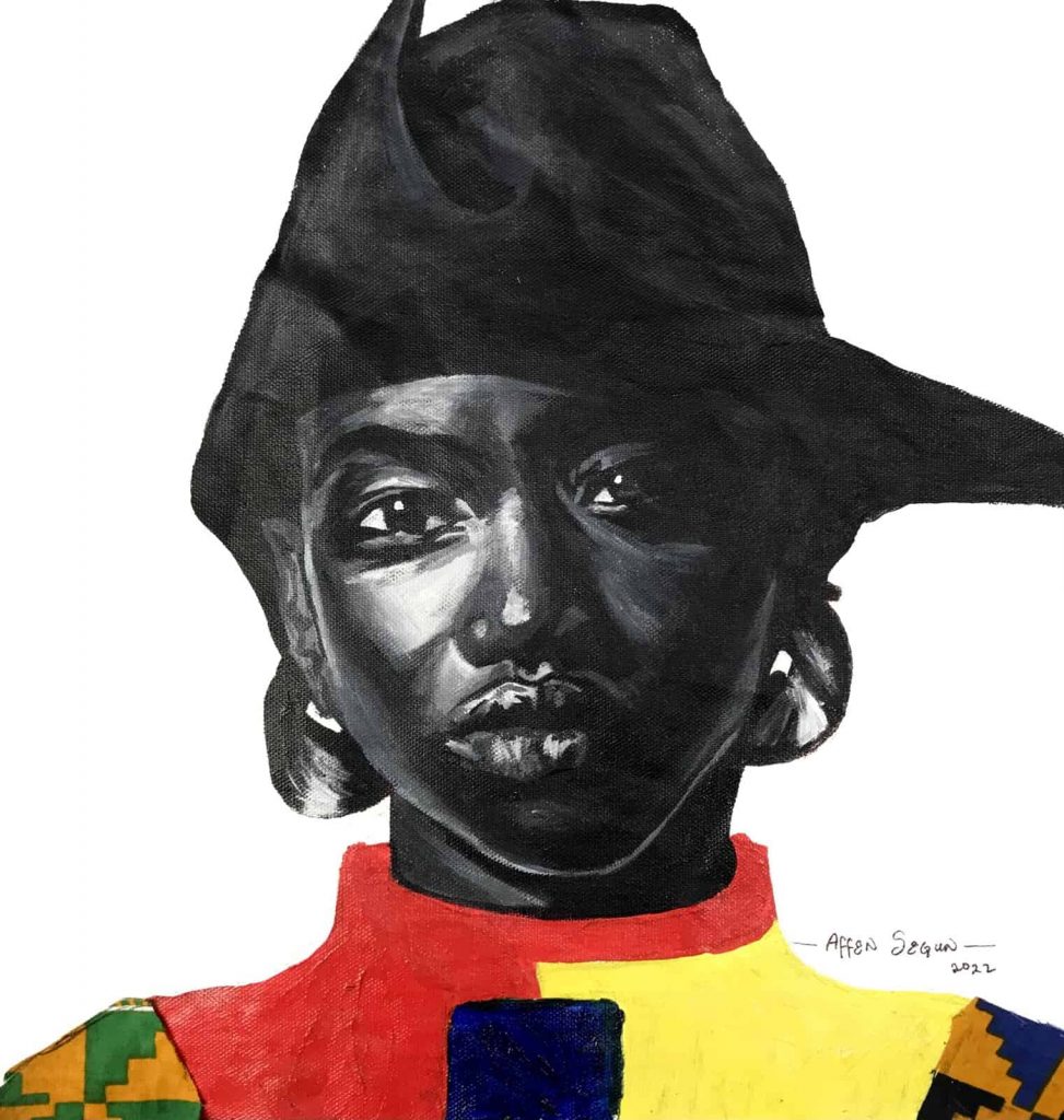 Affen Segun, Joy Is Beautiful, 2022 Janet Rady Fine Art