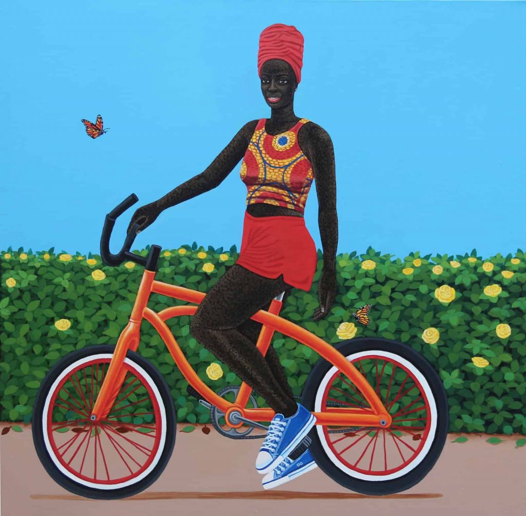 Osman Salifu, Ride, 2022 Janet Rady Fine Art
