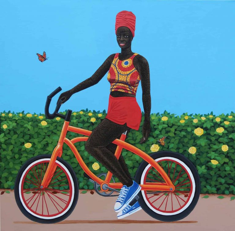 Osman Salifu, Ride, 2022 Janet Rady Fine Art