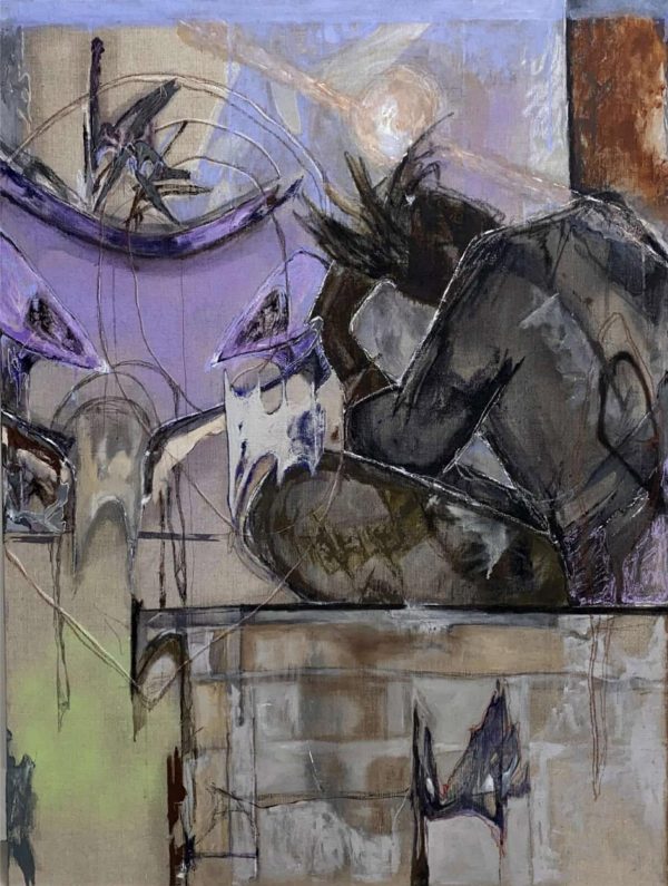 Elizaveta Filips, Mad Solar, 2022, 120x90cm Janet Rady Fine Art