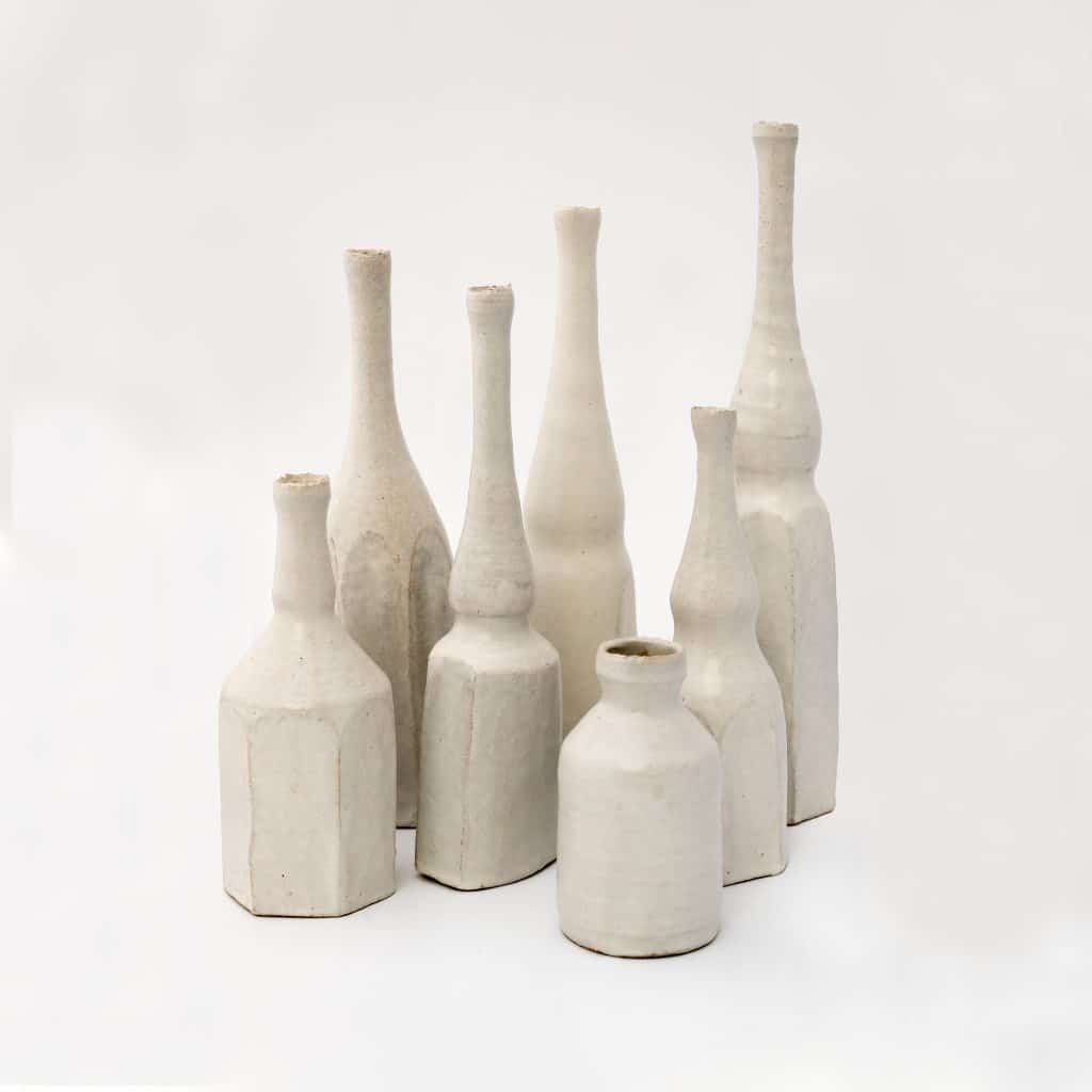 Set of seven 'Morandi Bottles', 2022