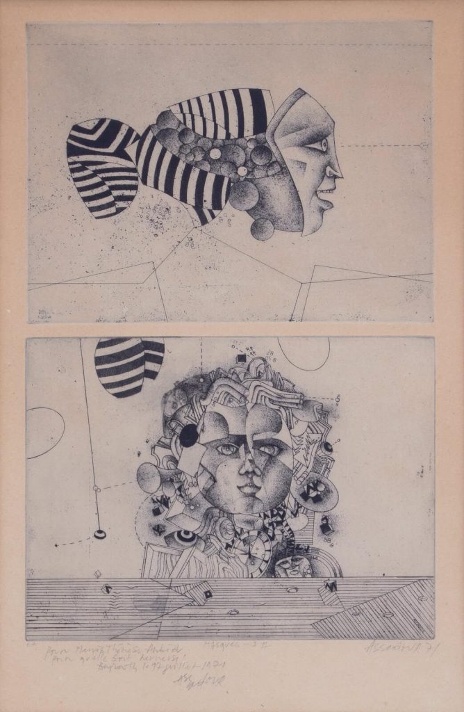 Masques - I II, 1971