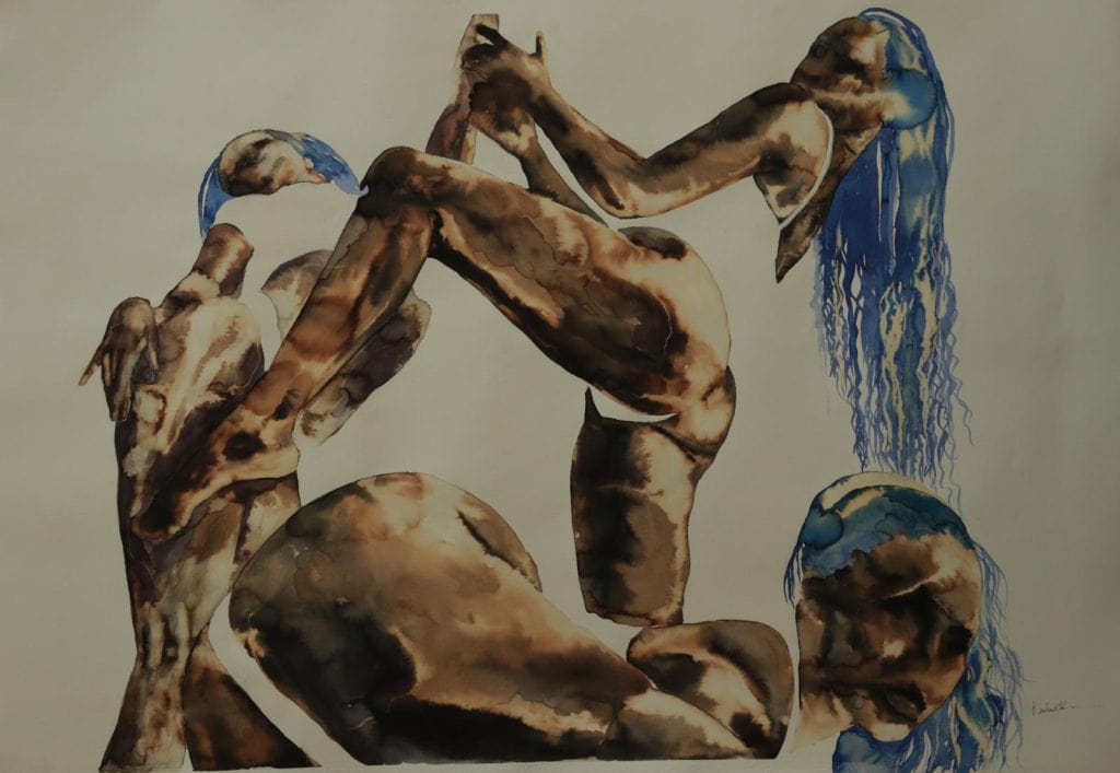 Girls are all Blue Sky I, 2022