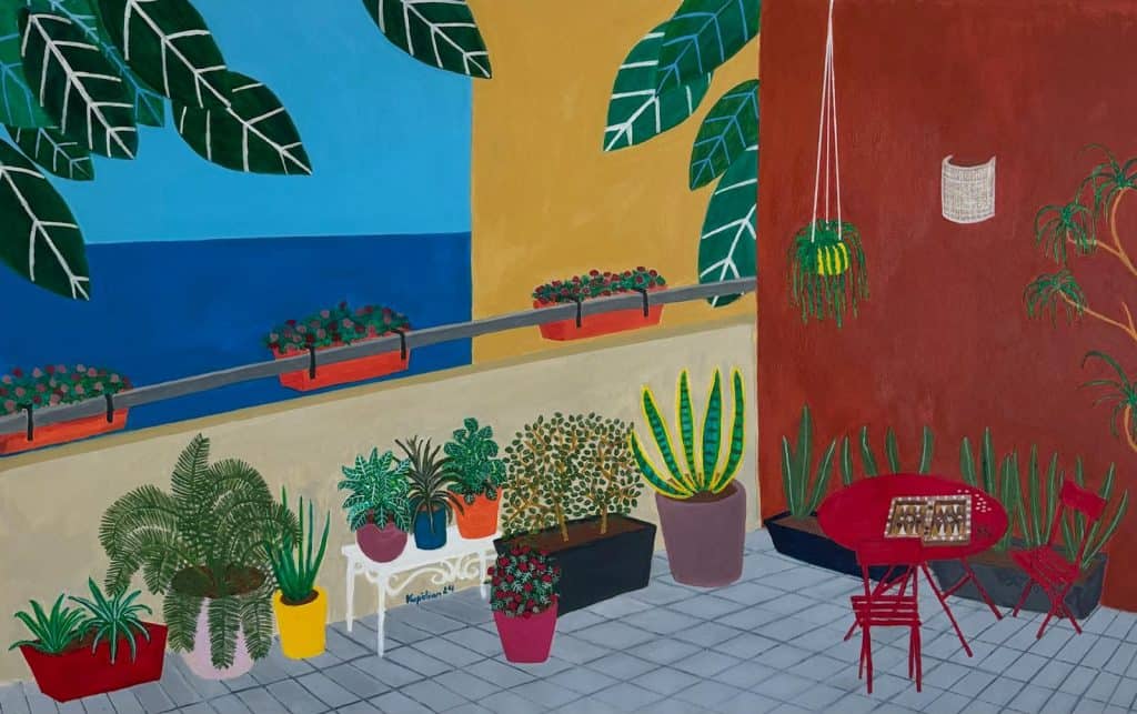 View from my Balcony with a twist, 2024