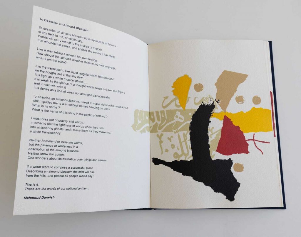 To Describe an almond blossom (Mahmoud Darwish) - 2009